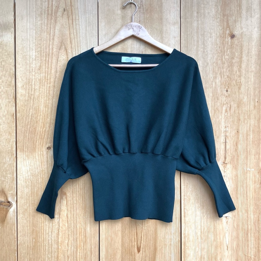 Paisie Dark Green Sweater Sz Small